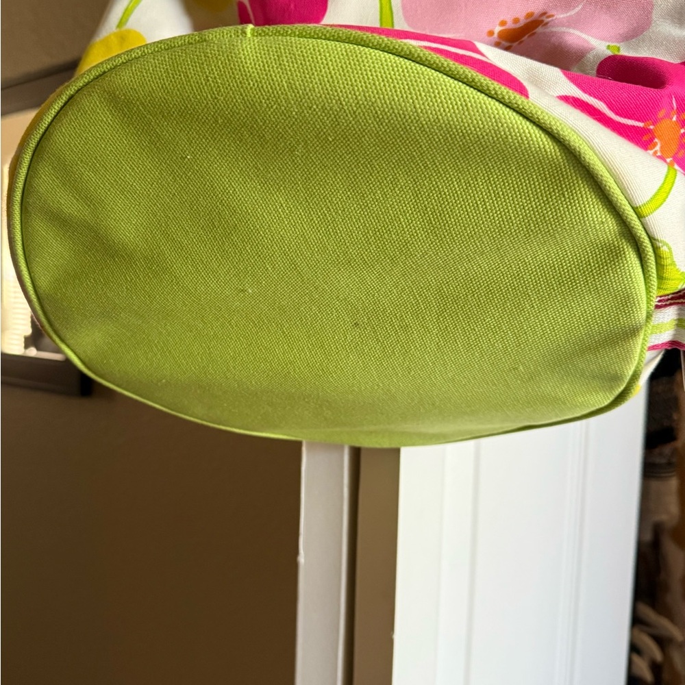 Lilly Pulitzer Pink and Yellow Floral Backpack - Picture 3 of 7